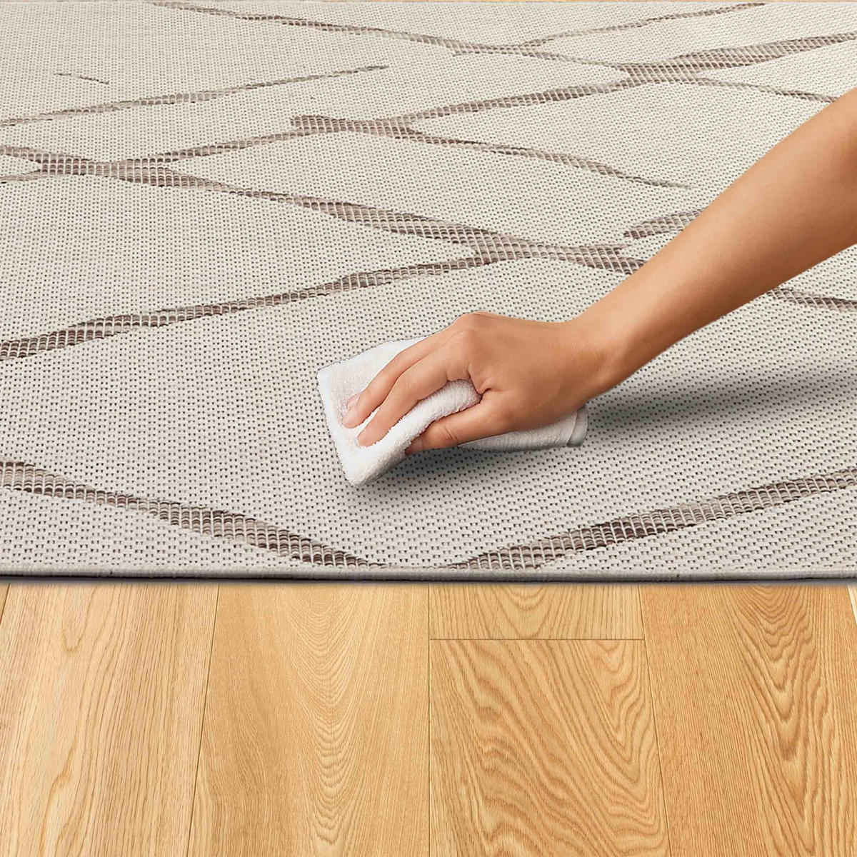 KURZFLORTEPPICH SYDNEY - Creme, Textil (80/200cm) - Astra