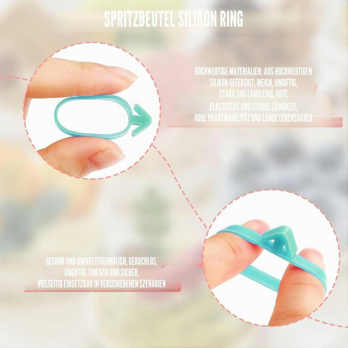 SPRITZBEUTEL Set 11-teilig mit Edelstahl-Tüllen und Reinigungsbürste - Multicolor, Metall (17/1/30cm)