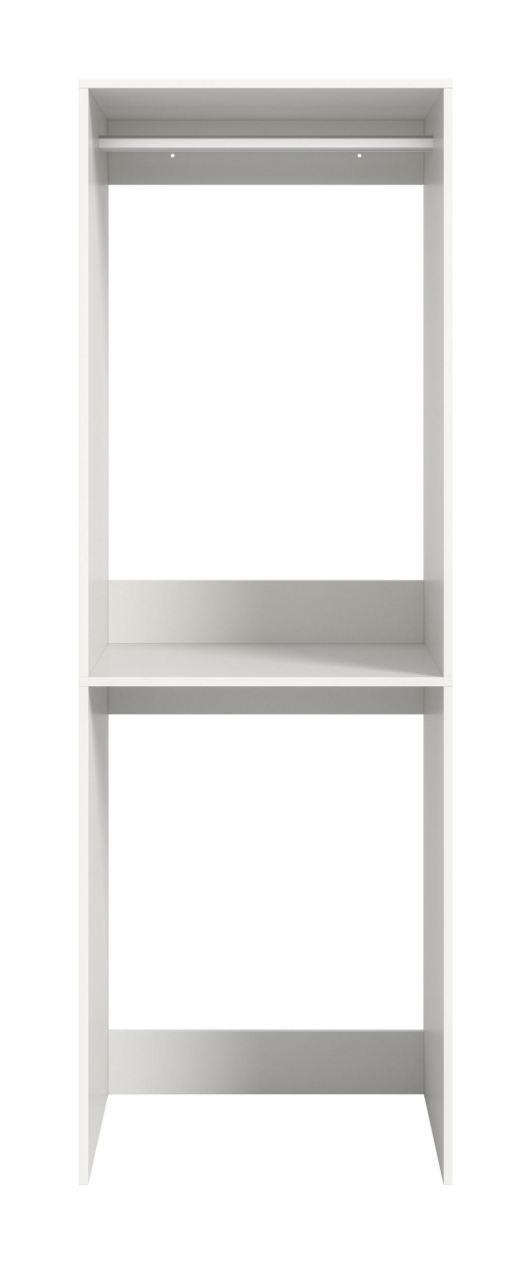 WASCHMASCHINENSCHRANK Mixx (B/H/T: ca. 66/195/66 cm) in Weiß/weiß - Weiß, Holzwerkstoff (66/195/66cm)