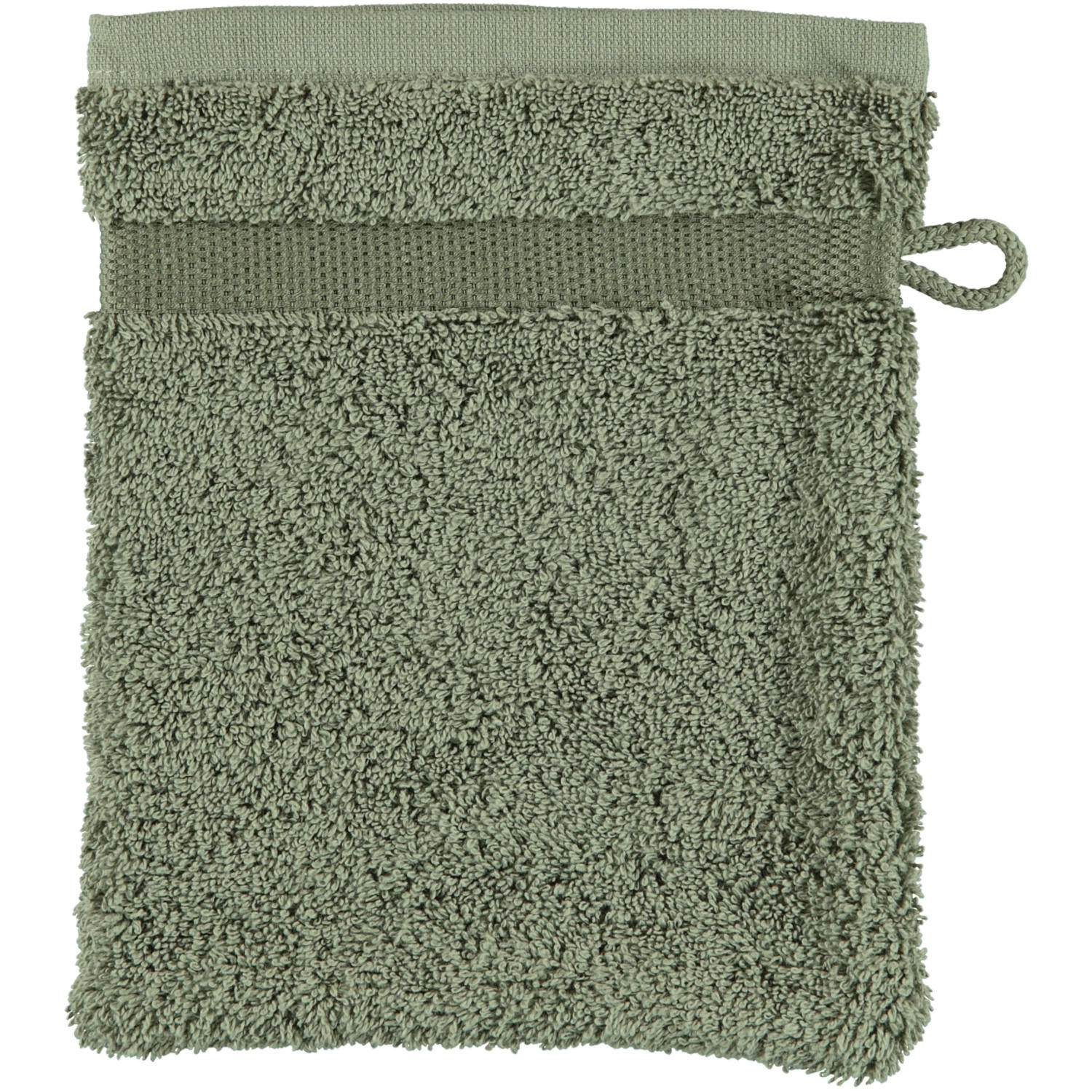 WASCHLAPPEN PRINCESS OLIVE - 404 - Grün, Textil (16/22cm) - Rhomtuft