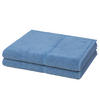 DUSCHTUCH Pearl 2er-Set - Blau, Textil (67/140cm) - MÖVE