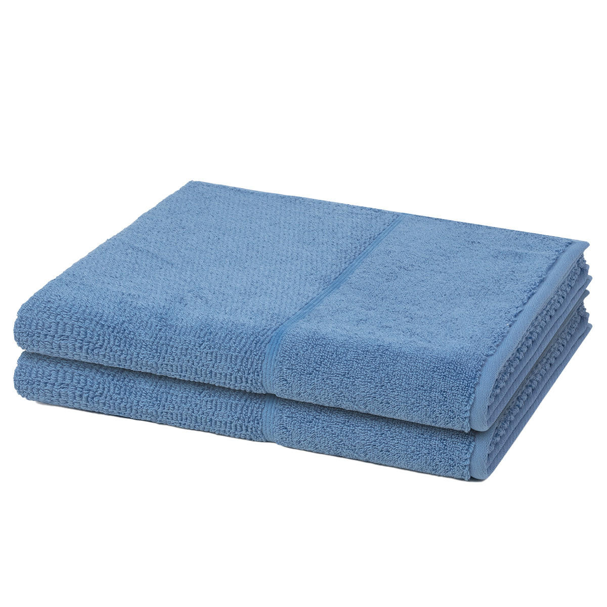 DUSCHTUCH Pearl 2er-Set - Blau, Textil (67/140cm) - MÖVE