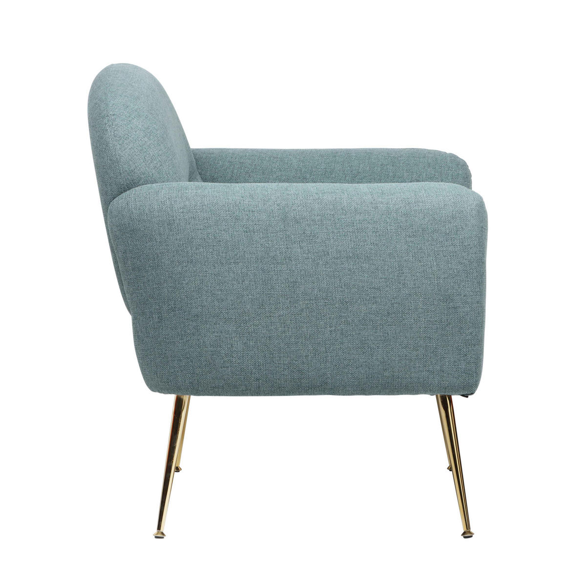 RELAXSESSEL, Blau - Blau, Textil (73/81/68cm) - Oviala