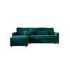 ECKSOFA MOS L BIS Itaka 39 Links mit Schlaffunktion - Türkis, Textil (220/143cm) - Bedante