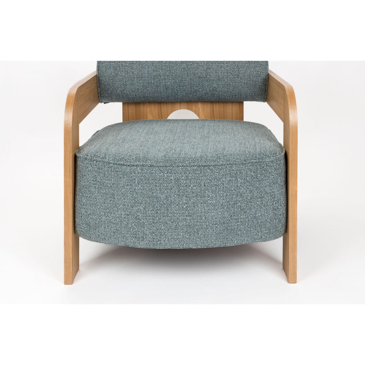 SESSEL Oolong Blau/ Grau - Blau, Kunststoff (72.5/76/90cm) - Zuiver