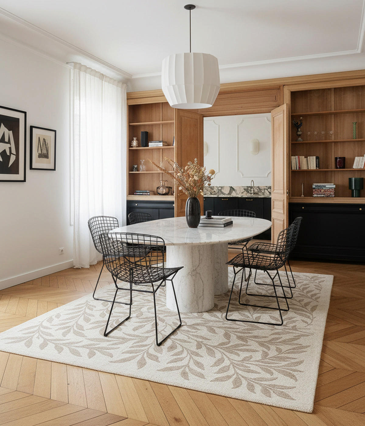 TEPPICH aus recycelten Fasern im Designstil beige - Beige, Textil (120/170cm) - AFK Living