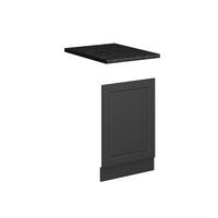 PREDNÝ PANEL Fame-Line, Antracitovo-zlatý vidiecky dom/antracitová, 45 cm, AP Antracit - antracitová, kompozitné drevo (45/67.4/60cm) - Vicco