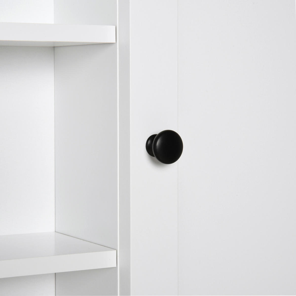 HÄNGESCHRANK DE-15851 mit 3 Nischen Weiß - Weiß, Holzwerkstoff (14.5/50.5/53cm) - ComfortXL
