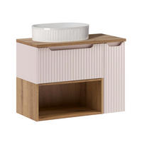 WASCHTISCH 80.4cm Riva Kaschmir - Beige, Holzwerkstoff (80.4/60/40cm) - Petits-meubles