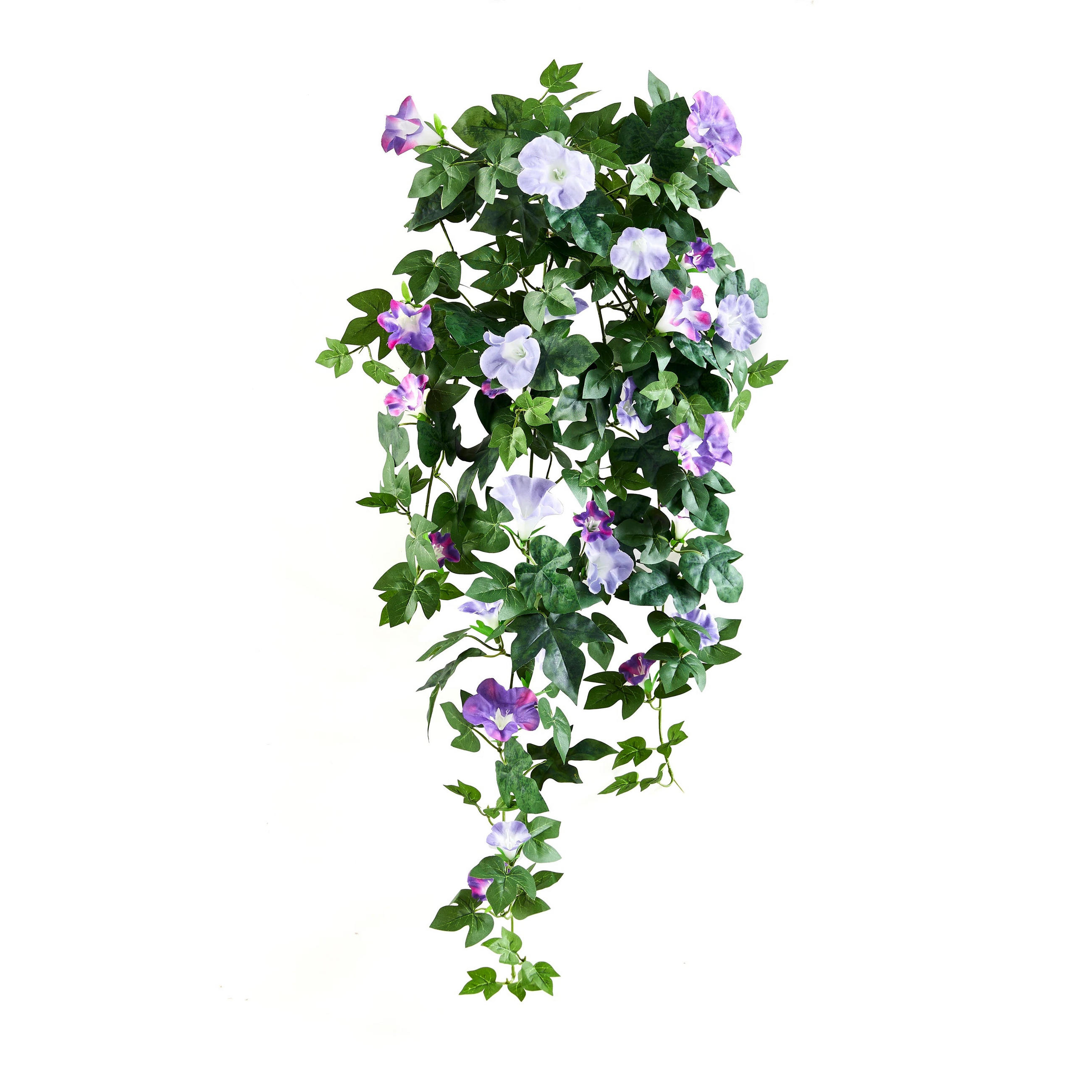 KUNSTPFLANZE Künstliche Prunkwinde – Lysandra 80 cm - Grün, Kunststoff (80cm) - aplanta