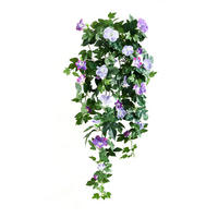 KUNSTPFLANZE Künstliche Prunkwinde – Lysandra 80 cm - Grün, Kunststoff (80cm) - aplanta