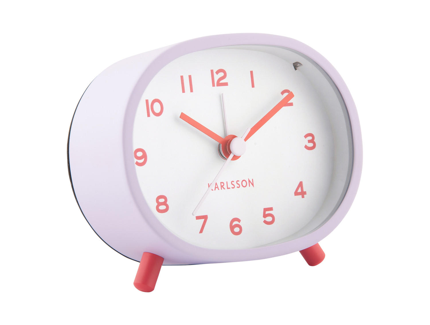 WECKER Cheeky 4/9/8 cm - Lila, Metall (9/8/4cm) - Karlsson