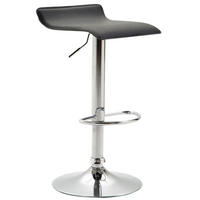 BARHOCKER Dyn V2 63-84 cm schwarz - Schwarz, Leder (36/63/39cm) - furnicato