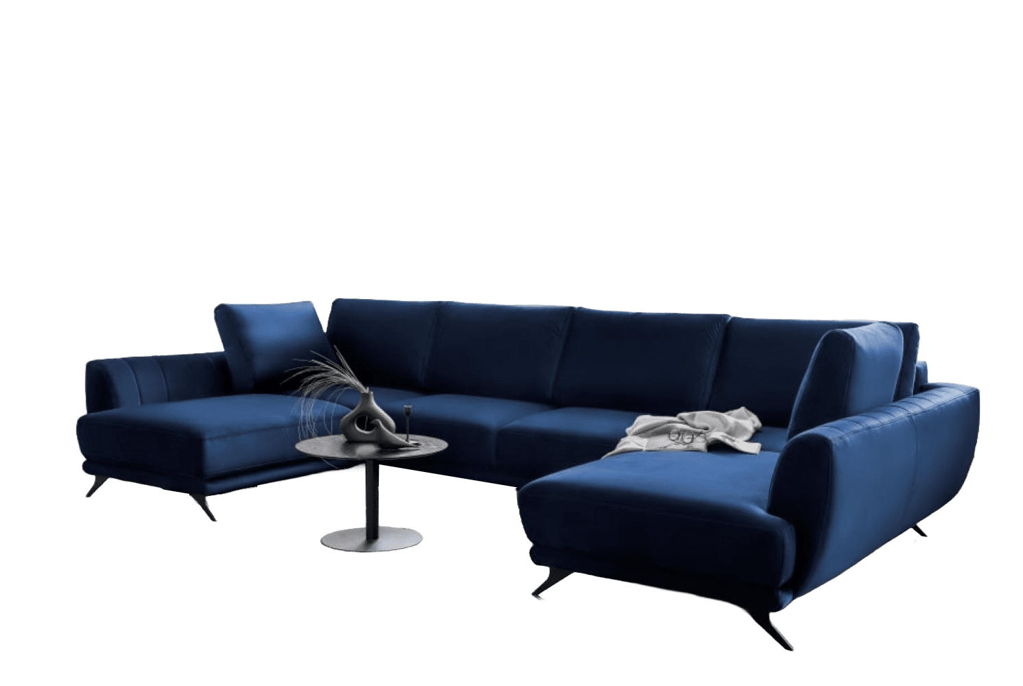 Eltap Wohnlandschaft Dunkelblau 362x91x191 cm