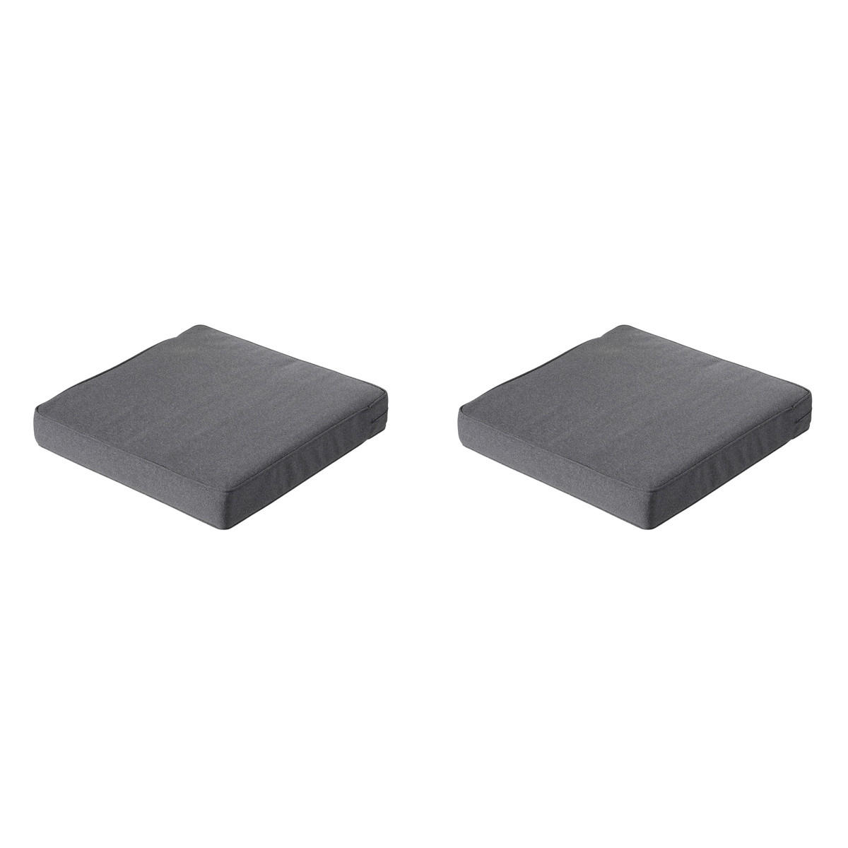 SITZKISSEN Manchester 73/73 cm 2er-Set - Grau, Textil (73/8/73cm) - Madison