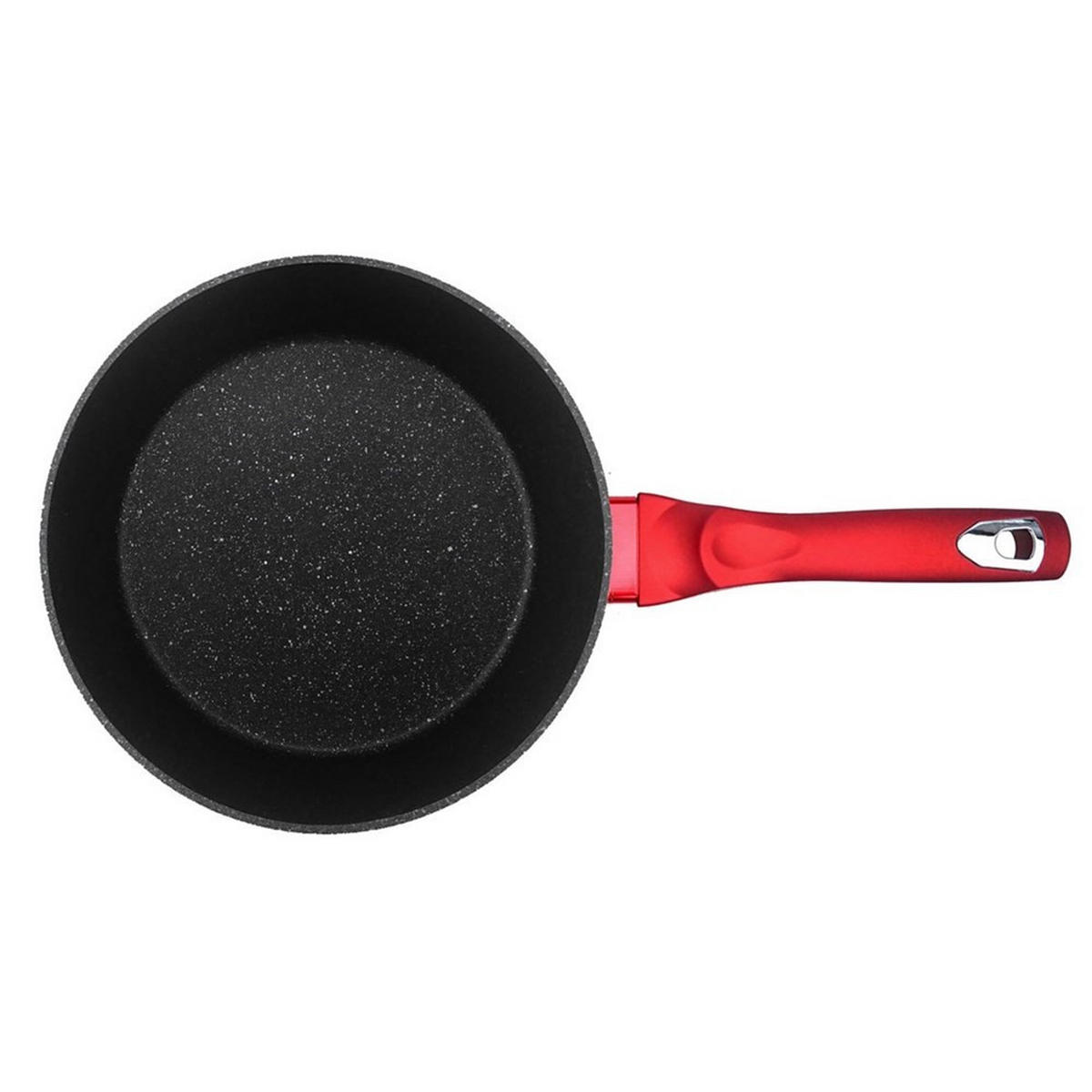 PFANNE Rot 24/24/6.5 cm BH1259 - Rot, Metall (24cm) - Berlinger Haus