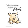 POSTER Disney - Just Being Winnie the Pooh Today - Gelb, Papier (70/100/0.1cm) - Poster&Frame