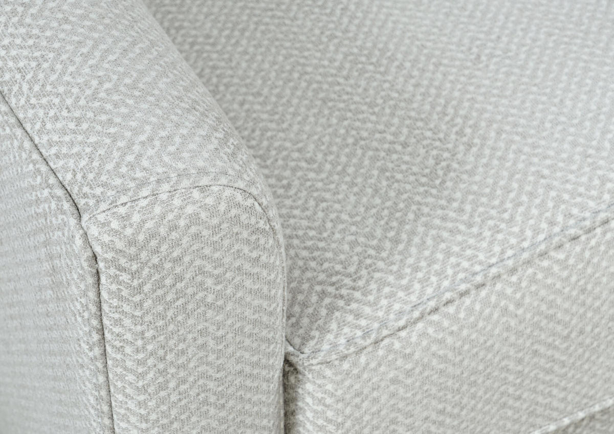 SESSEL LEITH Weiß 83x77x90 cm - Weiß, Textil (83/90/77cm) - FURNLUX