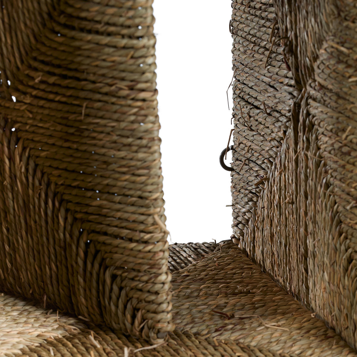 AUFBEWAHRUNGSKORB - Hellbraun, Textil/Metall (30/30/30cm) - Relaxdays