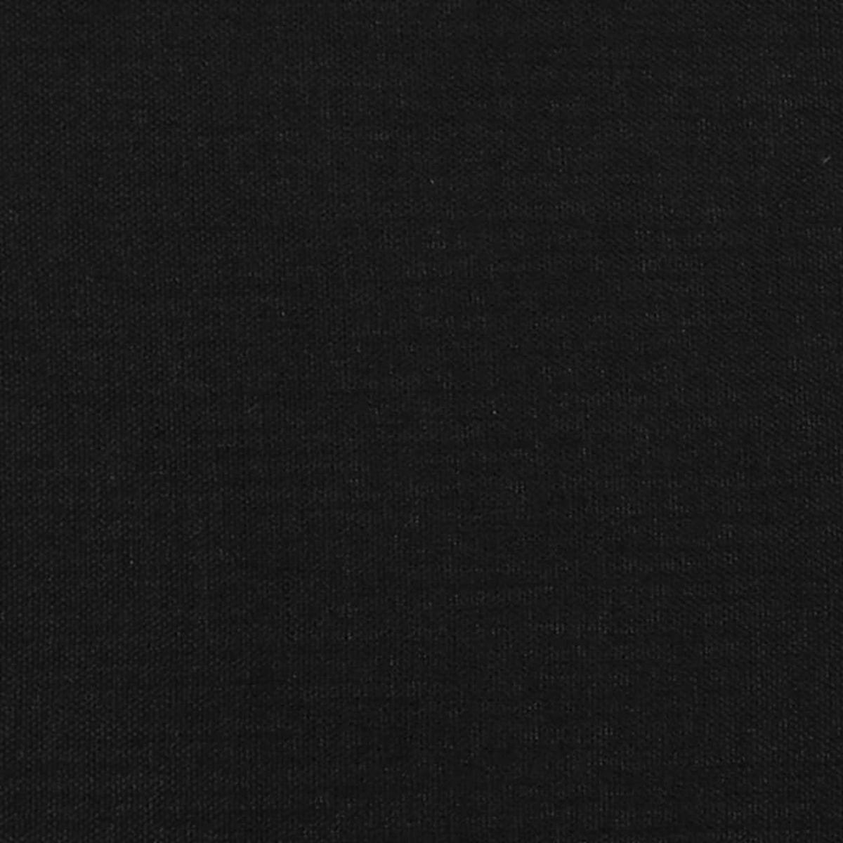 KOPFTEILE 2er set Schwarz 90/5/78/88 Cm Stoff - Schwarz, Textil (5/128/180cm) - vidaXL