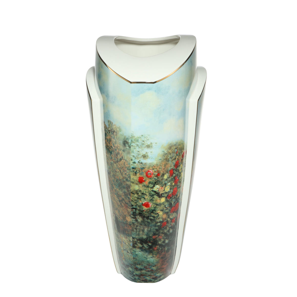 VASE Monet - Das Künstlerhaus, Porzellan, Bunt, 43 cm - Multicolor, Keramik (43cm) - Goebel