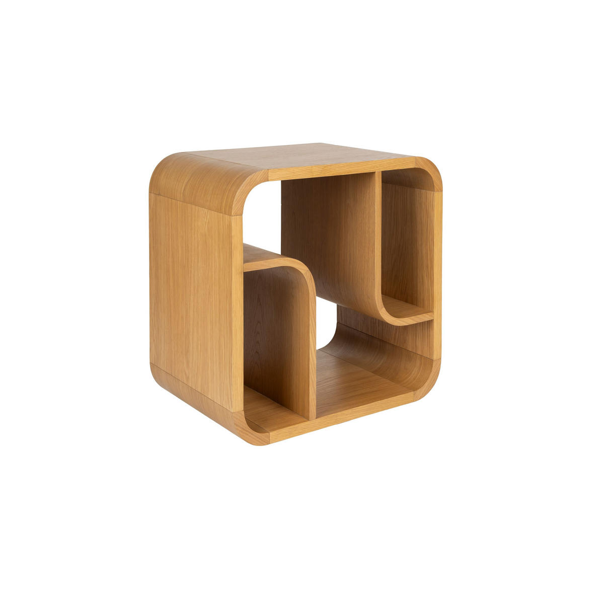 NACHTTISCH Seven Holz Natur - Naturfarben, Holzwerkstoff (60/60/40cm) - Zuiver