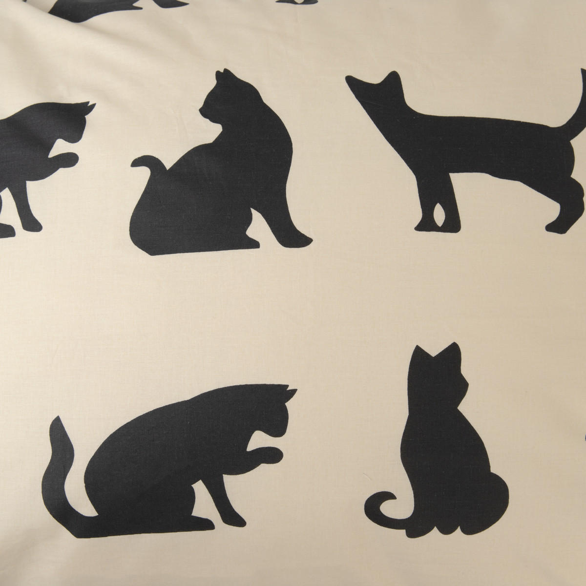 BETTWÄSCHE Poes Baumwolle beige 140/200 cm - Beige, Textil (140/200cm) - Homla
