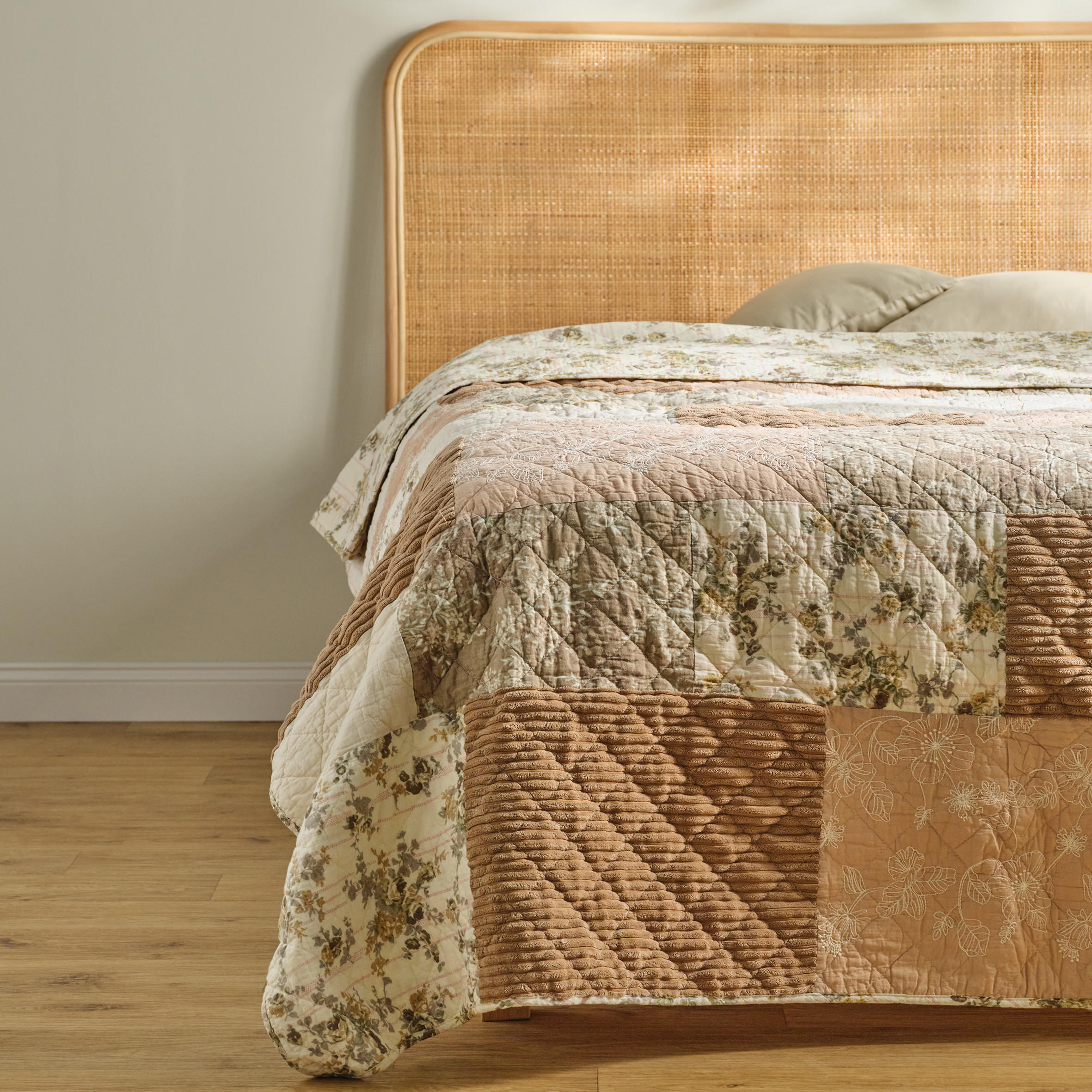 BETTDECKE Corseca - Orange, Textil (200/220cm) - home&you