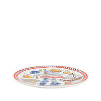 FRÜHSTÜCKSTELLER Holland in Bunt - 22cm - Multicolor, Keramik (21.8/21.8/2.5cm) - Blond Amsterdam