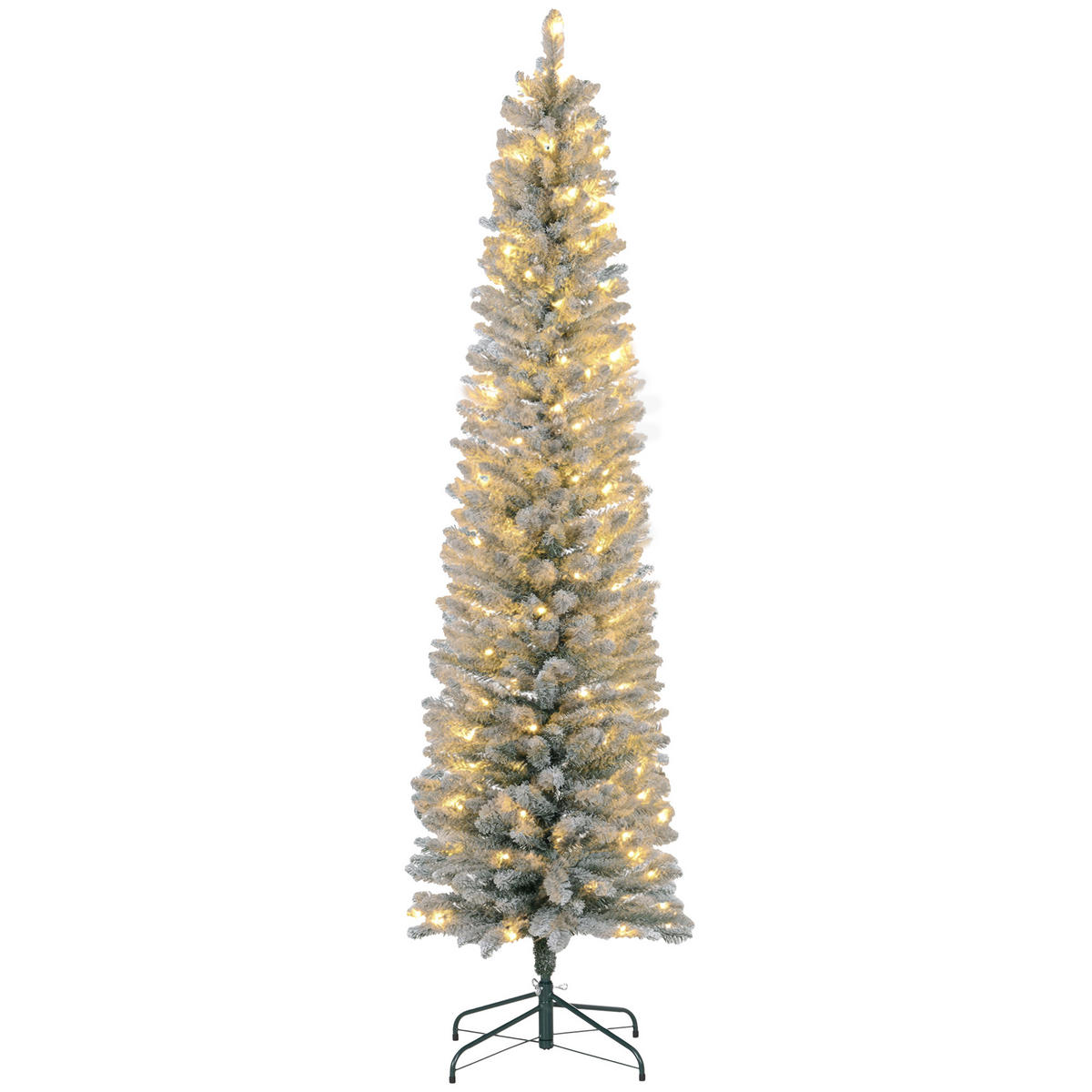 WEIHNACHTSBÄUME Grün 57.0/57.0/210.0cm - Grün, Kunststoff (210cm)