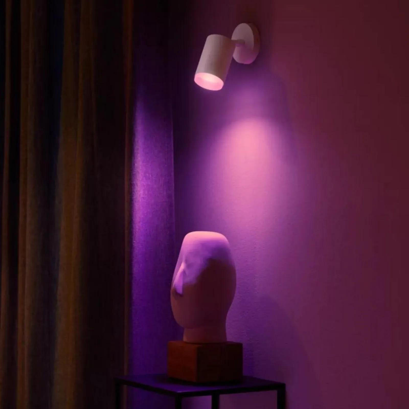 DECKENLEUCHTE Fugato Weiß - Weiß, Metall (3/3/16.3cm) - Philips HUE