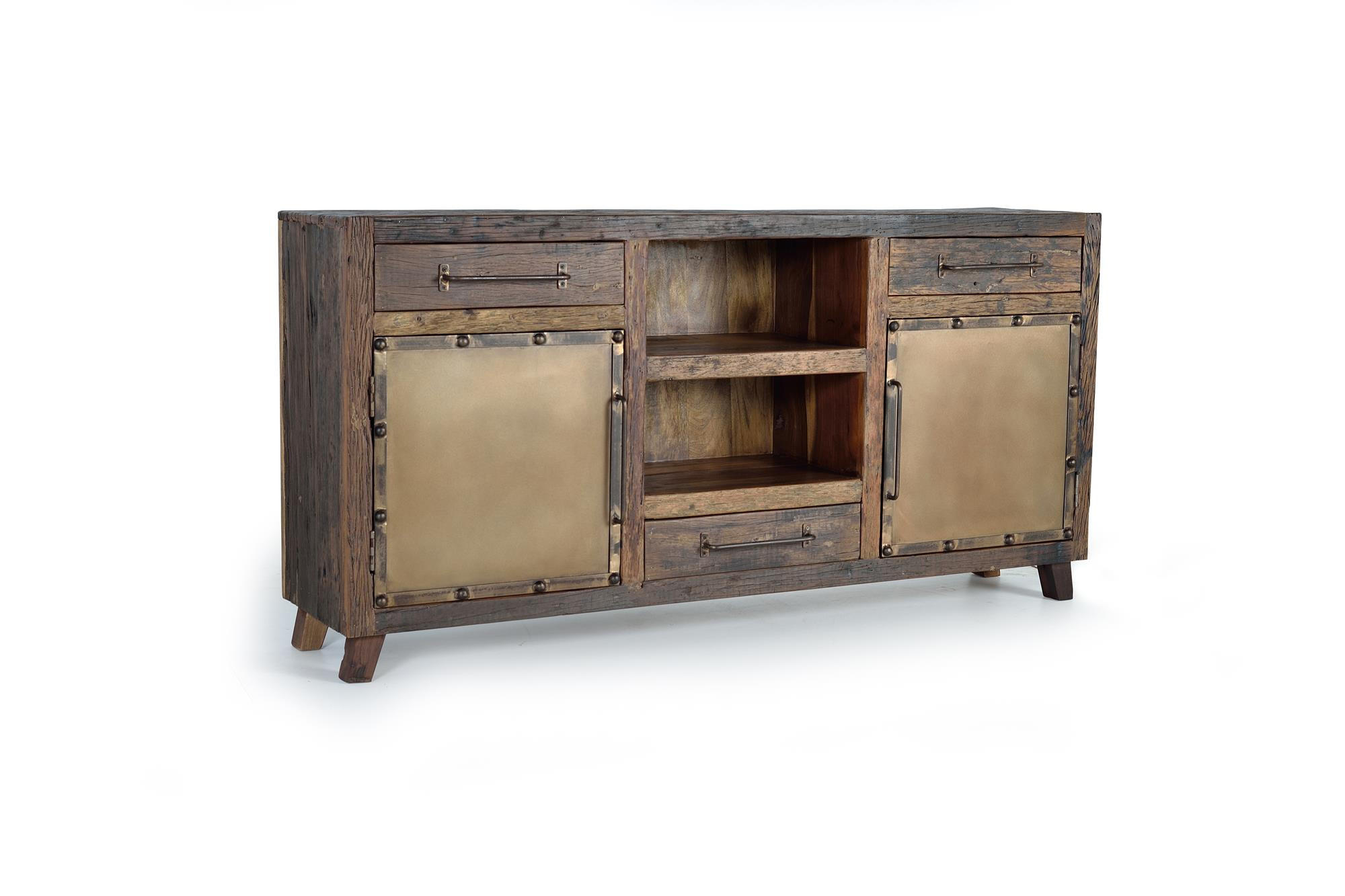 Giner y Colomer Sideboard Braun 40x90x180 cm