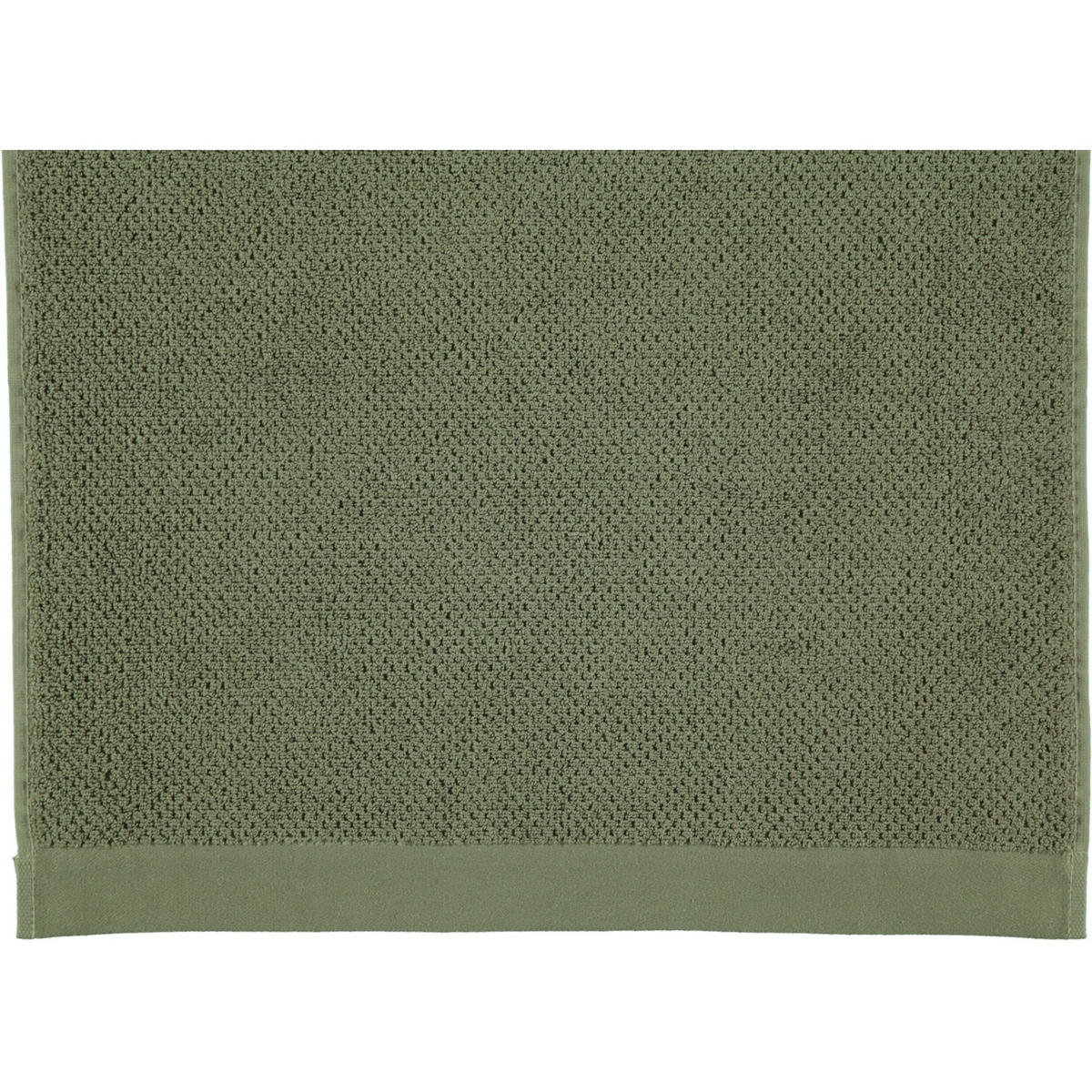 SEIFTUCH BARONESSE OLIVE - 404 - Olivgrün, Textil (30/30cm) - Rhomtuft