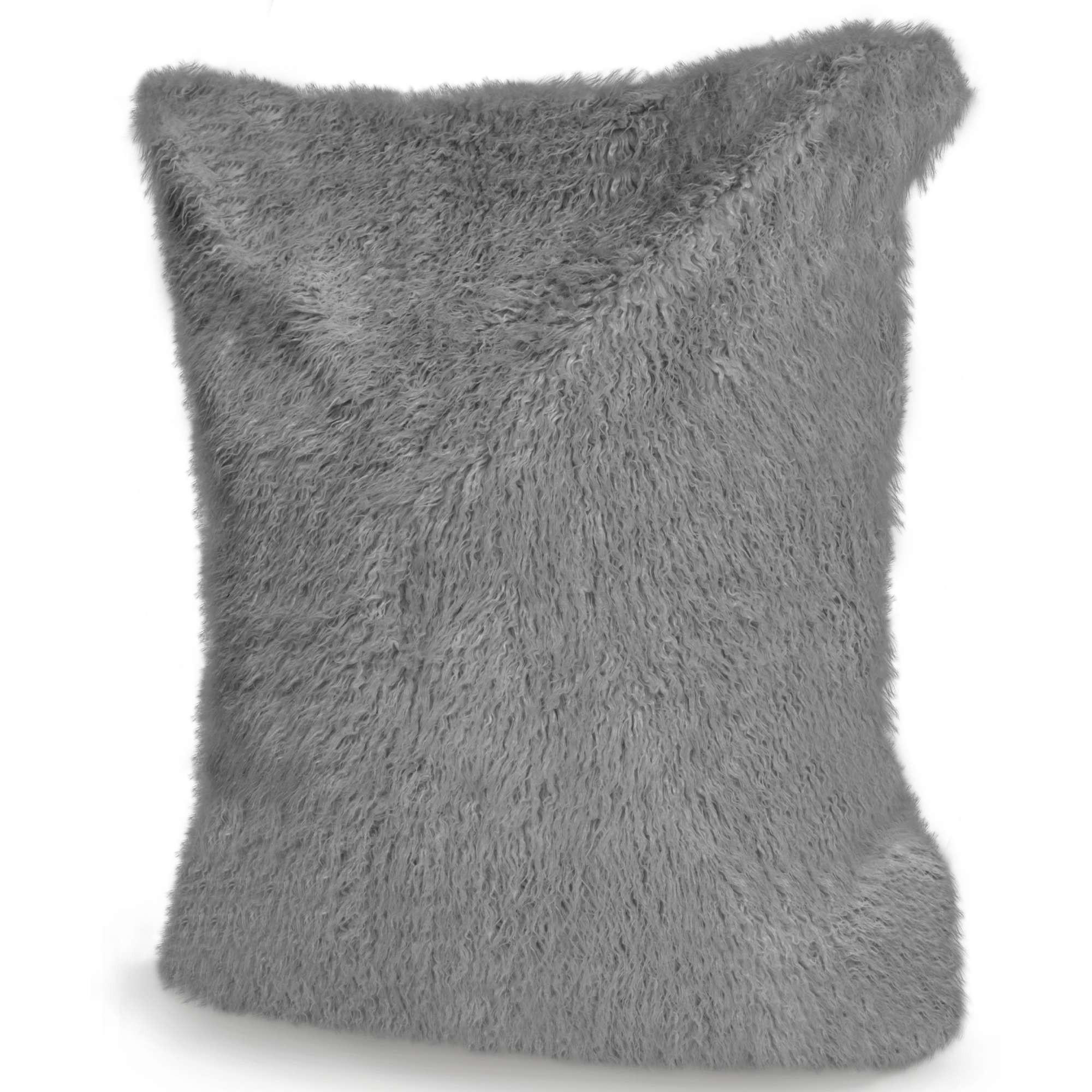FELL RIESEN SITZSACK Square 140x180cm - Grau, Textil (140/25/180cm) - Green Bean