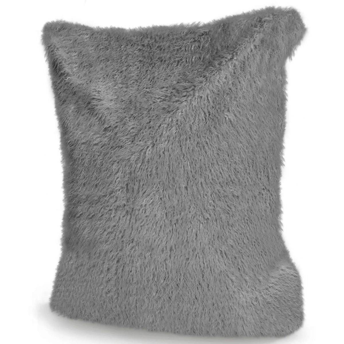 FELL RIESEN SITZSACK Square 140x180cm - Grau, Textil (140/25/180cm) - Green Bean