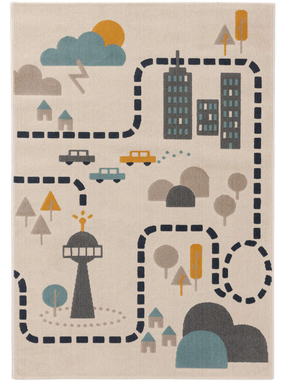 KINDERTEPPICH Juno Beige 120x170 cm - Beige, Textil (120/170cm) - Lytte