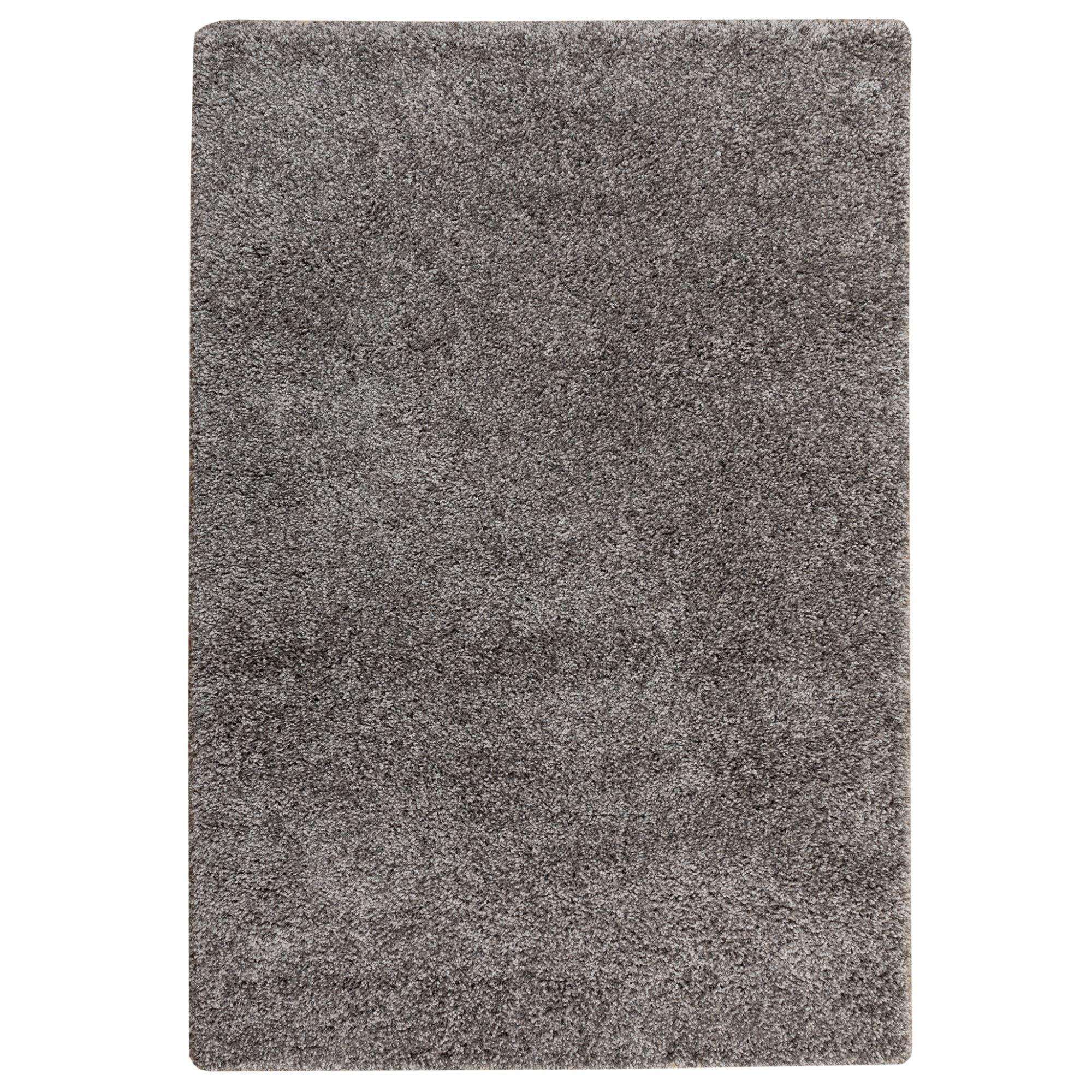 Steffensmeier Hochflorteppich Grau 120x170 cm