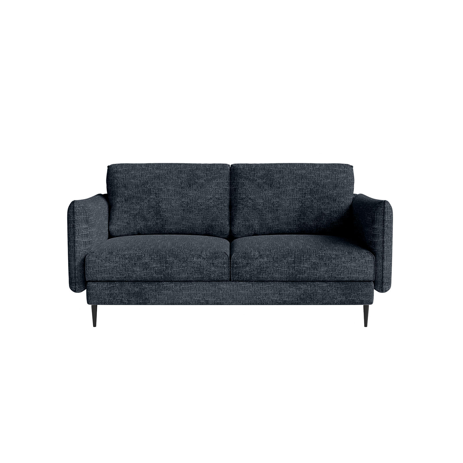 SOFA Koge Ohne Schlaffunktion, Graphit - Dunkelgrau, Textil (196/95/86cm) - Fedve