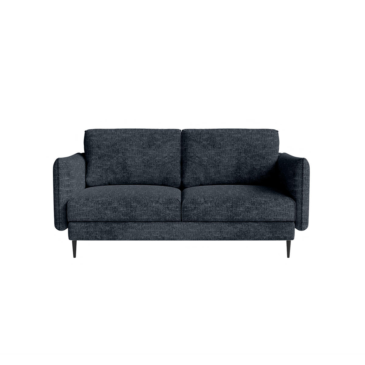 SOFA Koge Ohne Schlaffunktion, Graphit - Dunkelgrau, Textil (196/95/86cm) - Fedve