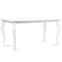 ESSTISCH CABIO ausziehbar bis 190cm, weiß - Weiß, Holz (150/77/80cm) - KONSIMO®