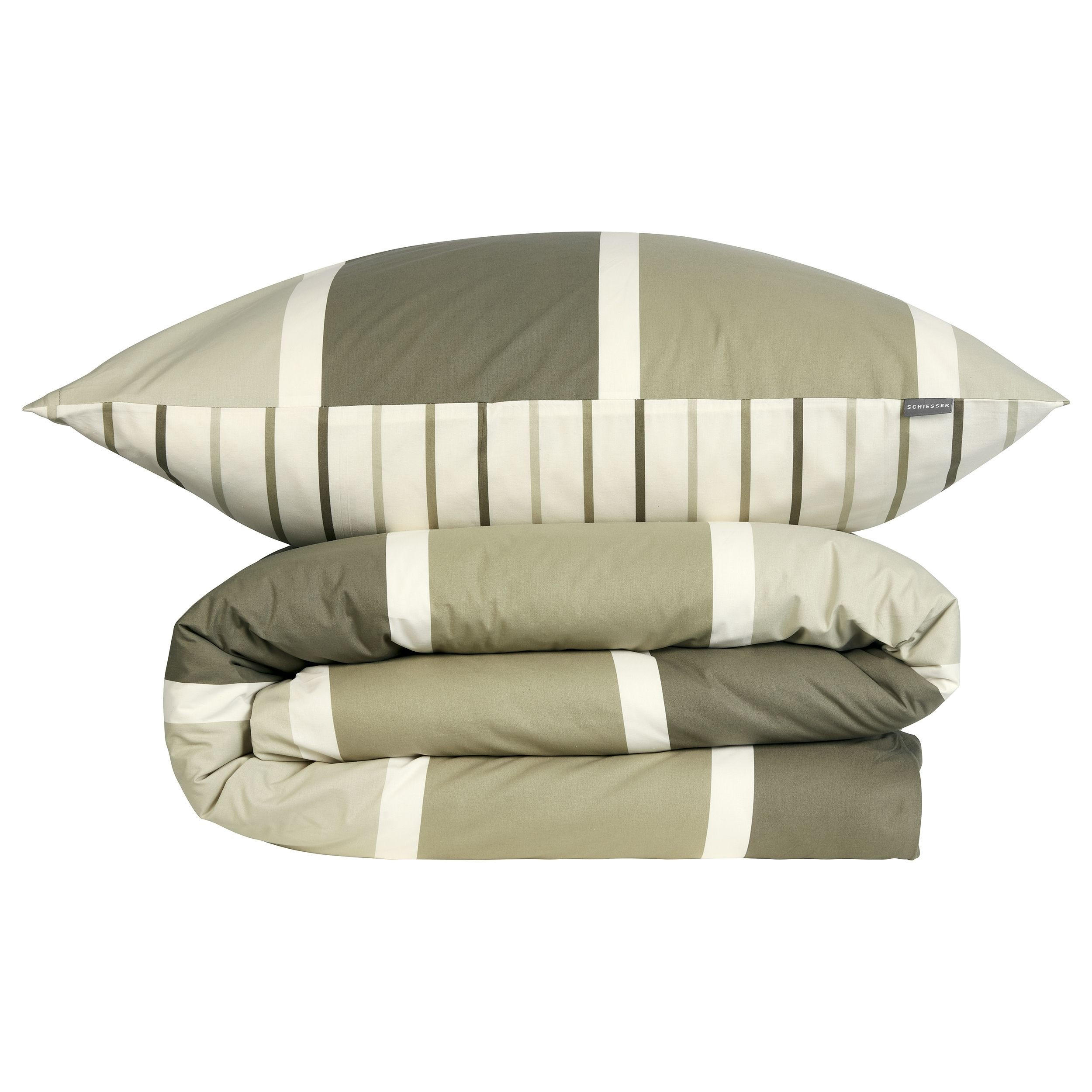 BETTWÄSCHESET Brody - Renforcé - 2-teilig - 135 x 200 cm - Grün - Grün, Textil (135/200cm) - SCHIESSER