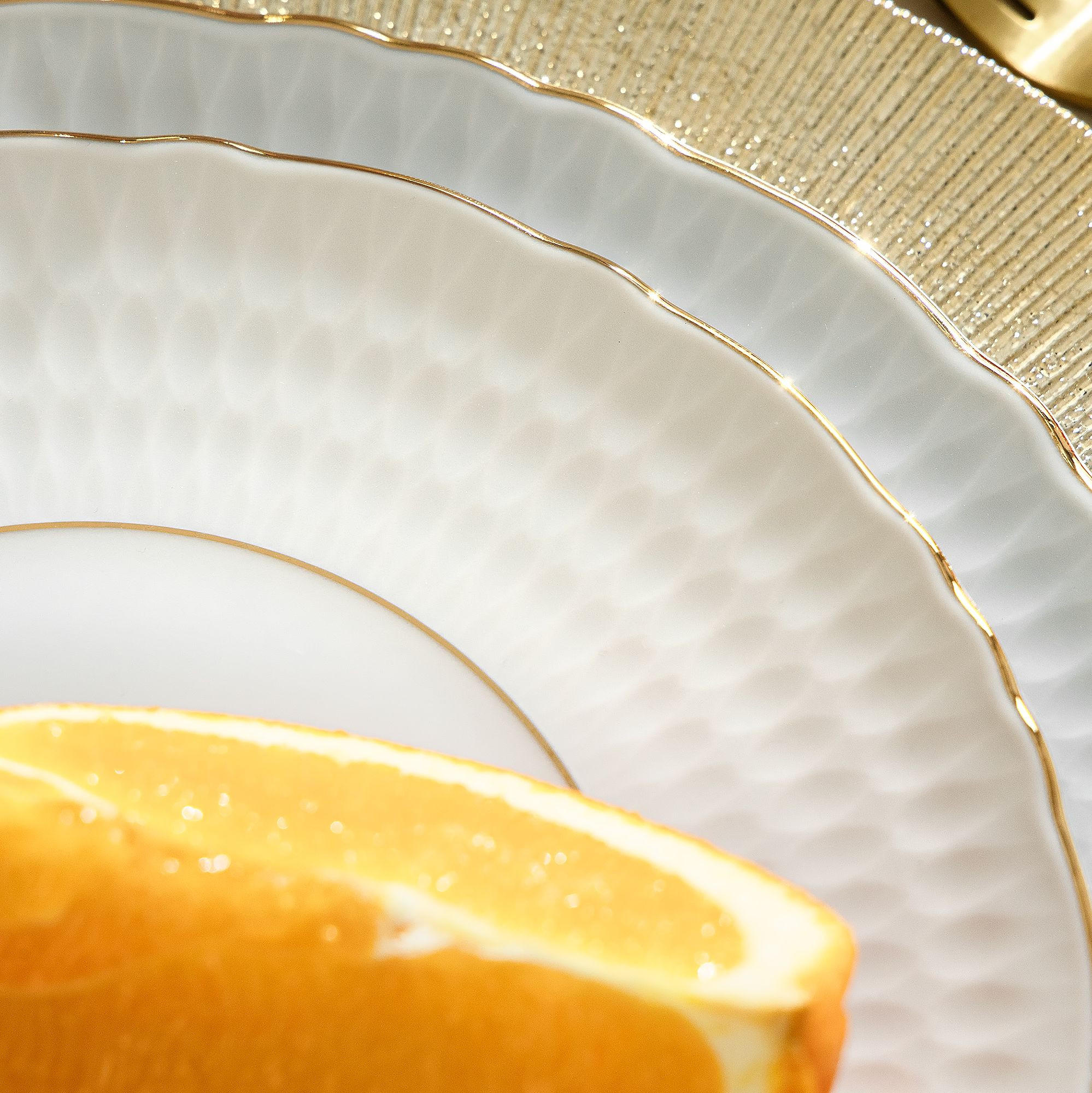 6 Porzellan Dessertteller Weiß – 17,78 Cm Durchmesser, Mikrowellen- & Spülmaschinenfest, Für Kuchen & Snacks