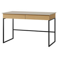 SCHREIBTISCH Lorin LO10 - Kaschmir/Eichefarben, Holzwerkstoff (60/125/76cm) - MIRJAN24