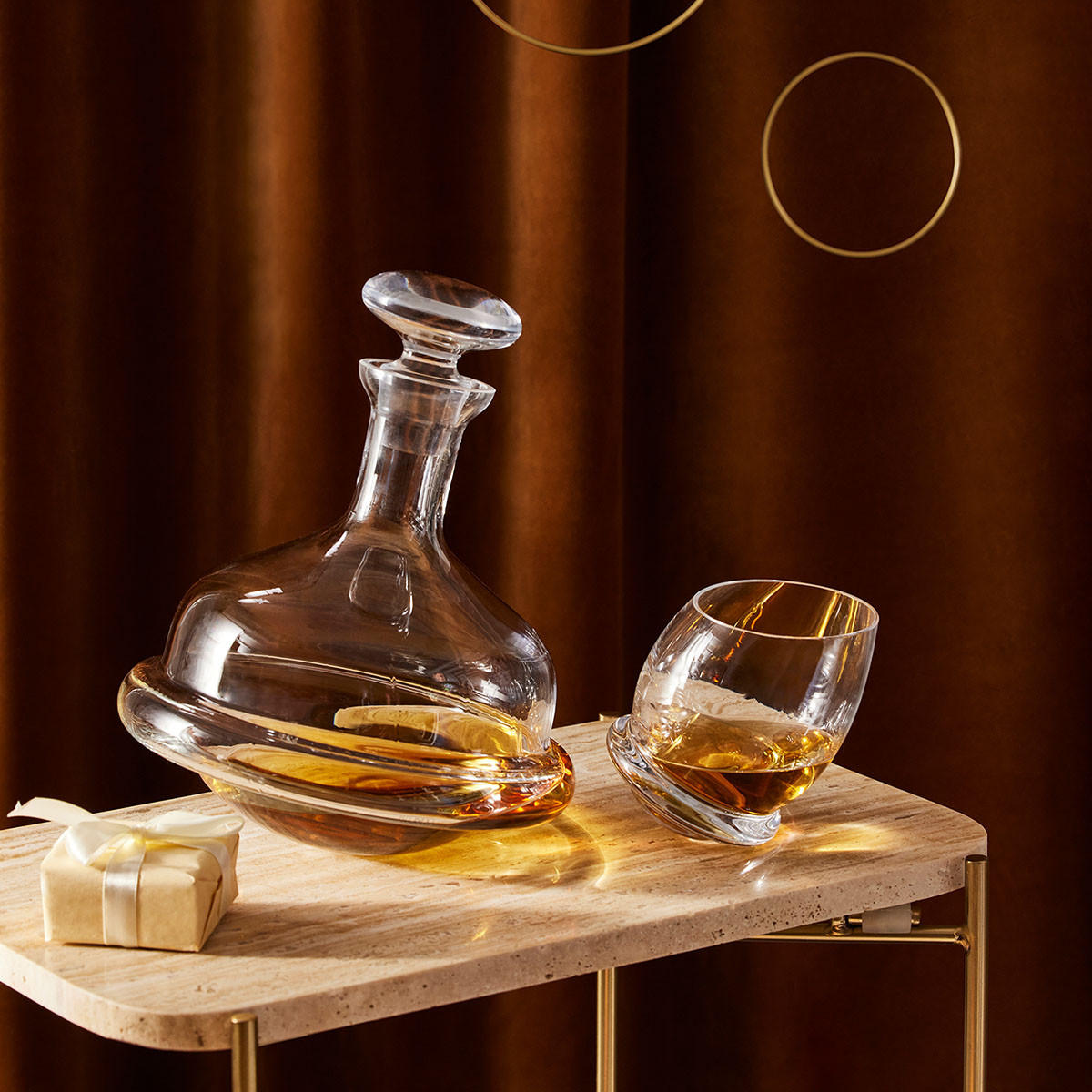 WHISKYGLÄSER Roly-Poly, 6er-Set, 200 ml, Handgemacht - Transparent, Glas (0.2L) - Krosno Glass
