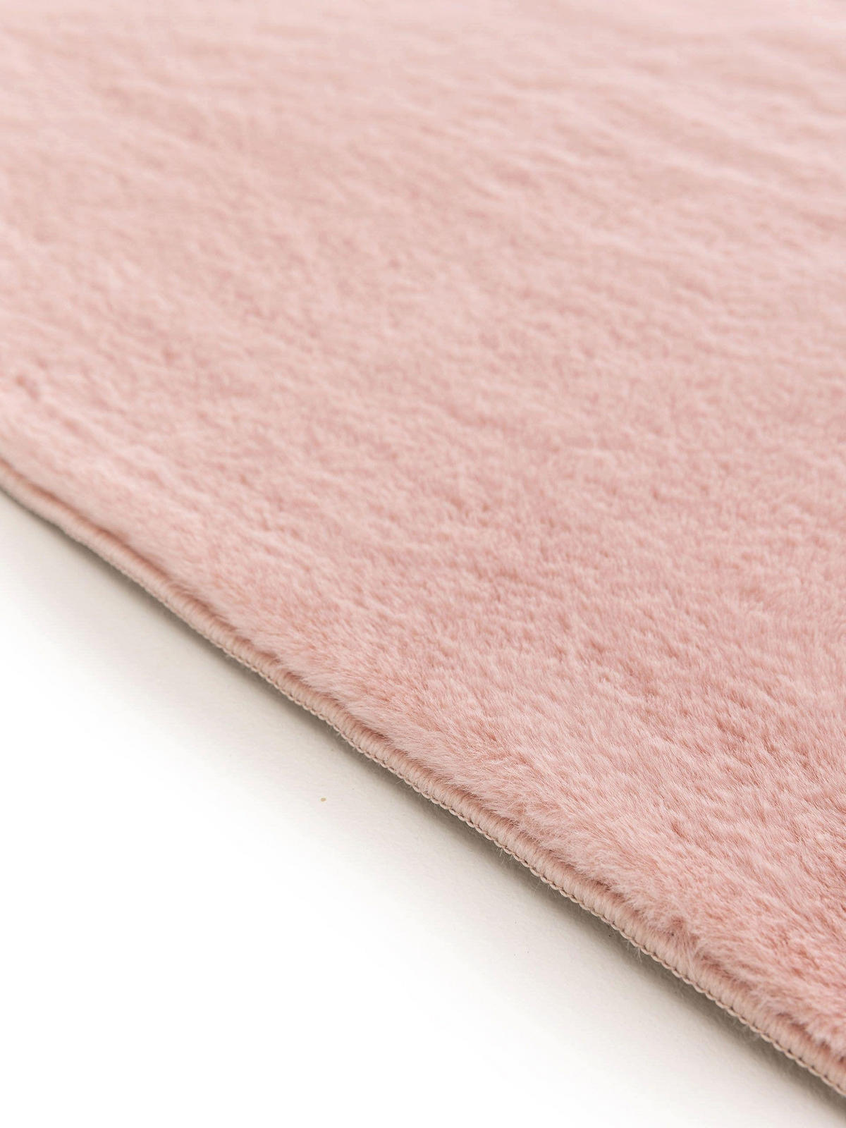 KUNSTFELLTEPPICH Furry Rosa 80x150 cm - Rosa, Kunststoff (80/150cm) - benuta