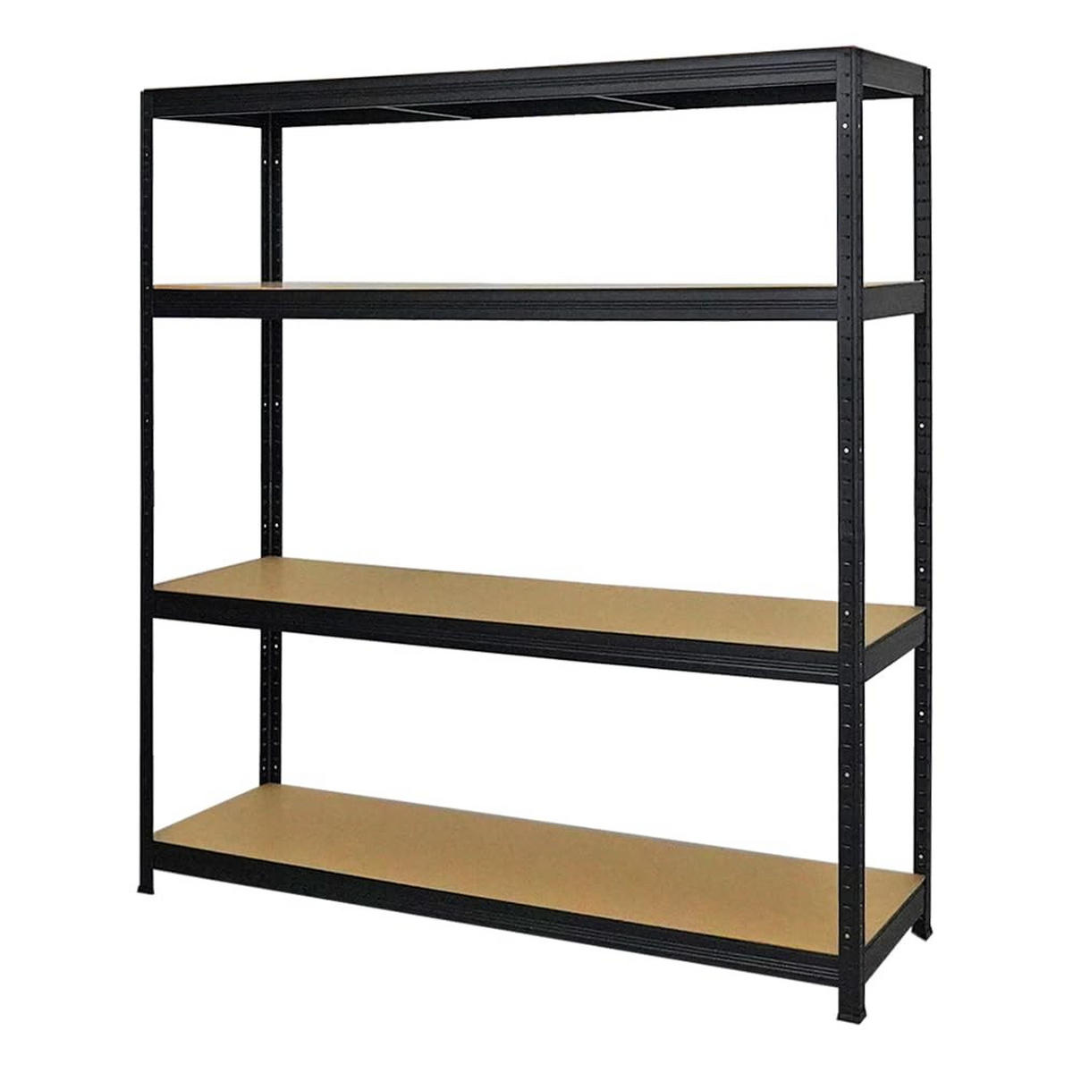 SCHWERLASTREGAL Giant Elephant 2er-Set mit 2x 160x150x45 cm Fachlast 200 kg Schwarz - Schwarz, Metall (300/160/45cm) - PROREGAL