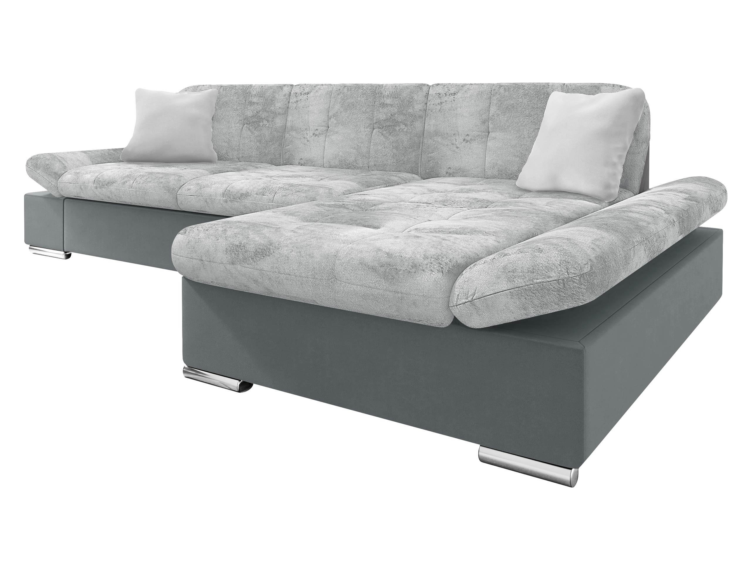 ECKSOFA Malwi Premiumi, Seite: Rechts - Grau, Holz/Textil (278/161cm) - MIRJAN24