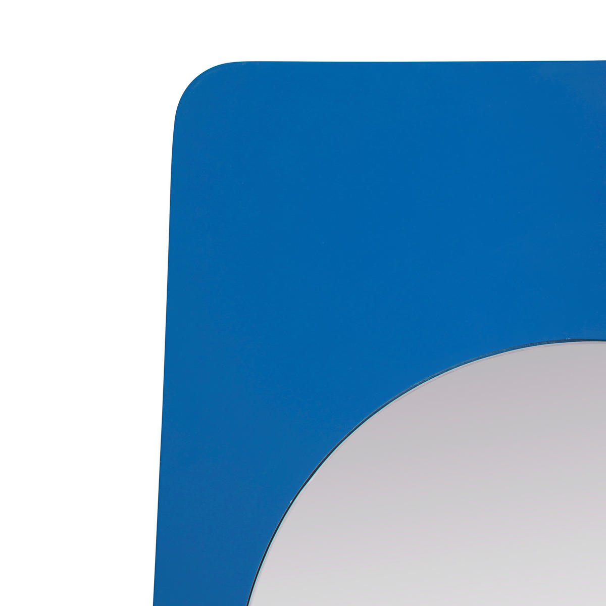 SPIEGEL aus MDF 70/50 cm Preußischblau MILOS - Blau, Holzwerkstoff (50/70/1cm) - RNT By Really Nice Things