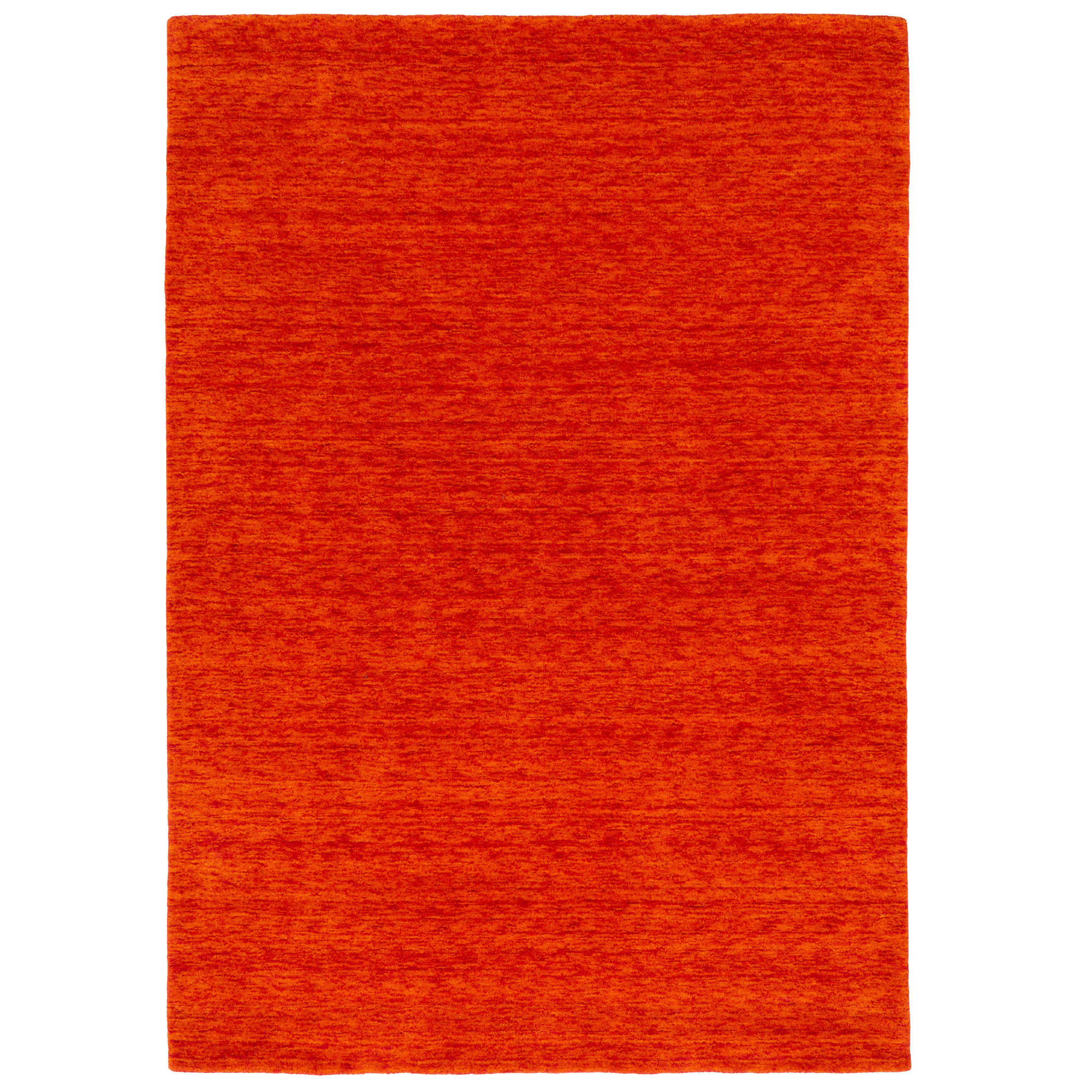 WOLLE NATUR TEPPICH GABBEH MAYA EINFARBIG - Terra cotta, Textil (140/200cm) - Pergamon