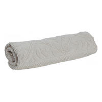 BADEMATTE Enzo leinen 70 x 140 cm - Taupe, Textil (70/140cm) - Vivaraise